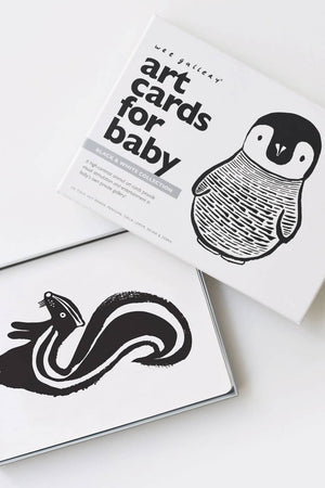 Black and White Animal Art Cards