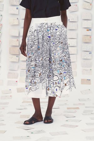 Mii Mona Beaded Skirt Greek Village