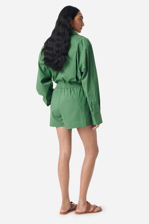 Vanessa Bruno Galo Shorts Olive