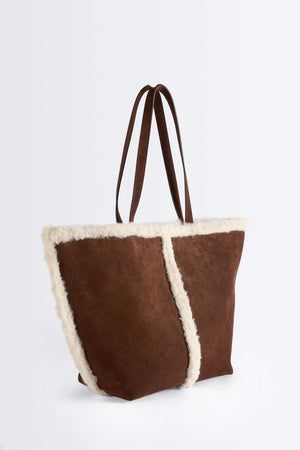 Vanessa Bruno Daily Tote GM Marron
