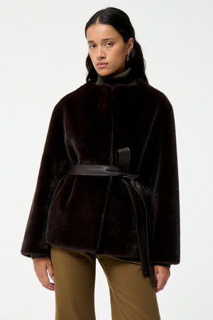 Vanessa Bruno Fabu Jacket Brun