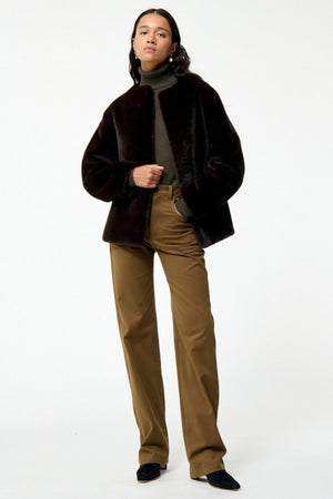 Vanessa Bruno Fabu Jacket Brun