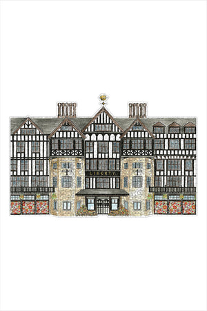 Liberty Tudor Building Shaped Puzzle