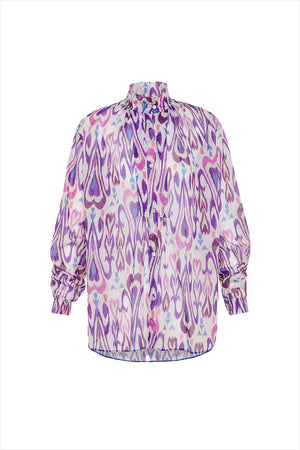 forte_forte Voile Bohemian Shirt Northern Lights