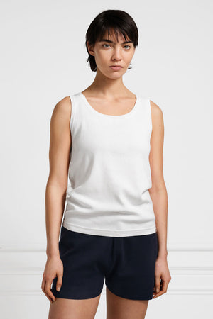 Extreme Cashmere Singlet White