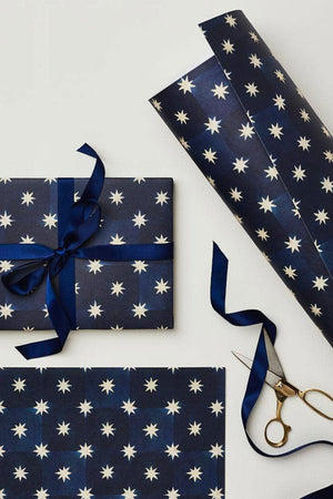 Navy Star Patterned Paper 3 Pack