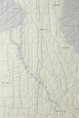 Seattle Quilt Ivory
