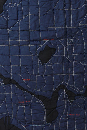 Seattle Quilt Navy