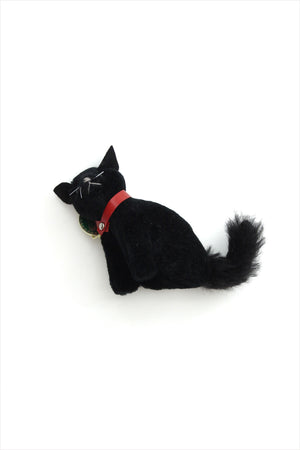 Hermann Classic Miniature Sitting Black Tom-Cat