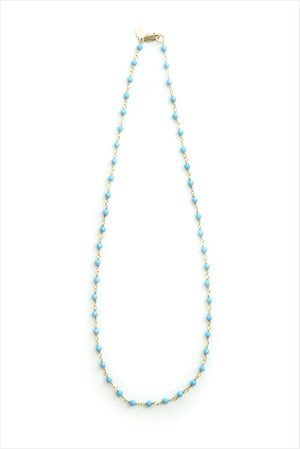 Turquoise Beaded Necklace