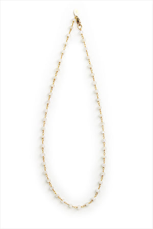 Moonstone Beaded Necklace