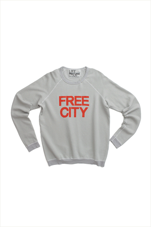 FREECITY Biggie Sweatshirt Dove Gray