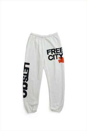 FREECITY Oldschool Sweatpant Superwhite