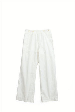 FREECITY French Sailor Japanese Twill Pant White