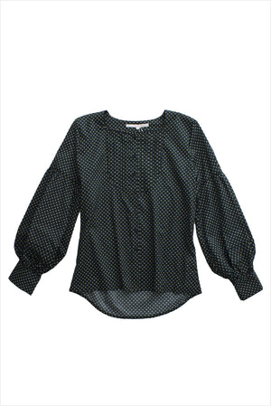 F&H Women’s Print Pintuck Blouse