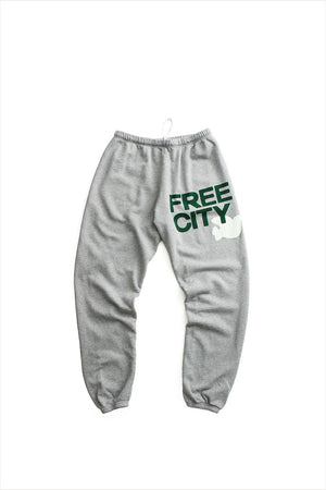 FREECITY Heather Sweatpant Heather Army