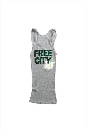 FREECITY Supervintage Tank Heather Army