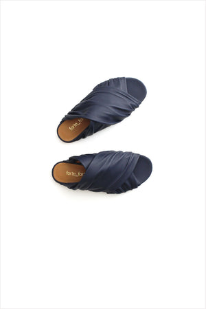 forte_forte Nappa Leather Sandals Notte
