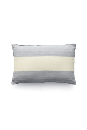 Tensira Mini Cushion Gray Wide Stripe