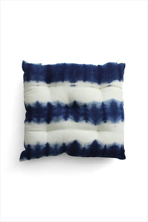 Tensira Square Cushion Inversed Indigo Tie Dye