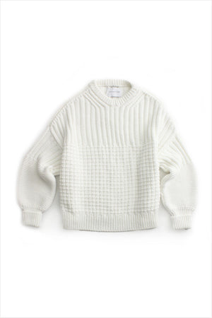 Delčia Cotton Sweater Off White