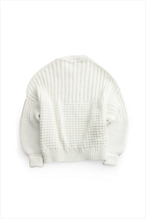 Delčia Cotton Sweater Off White