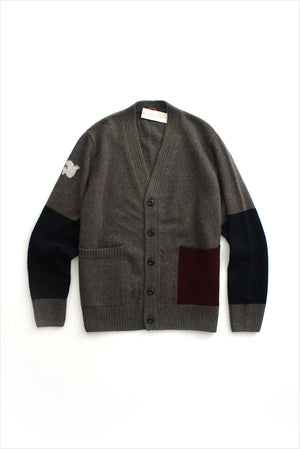 FREECITY Cashmere Lux Cardigan Fawn Mix