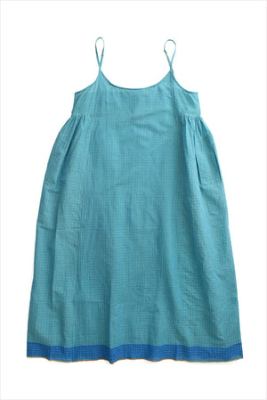 Injiri Herbarium 175 Slip Dress Dark Aqua