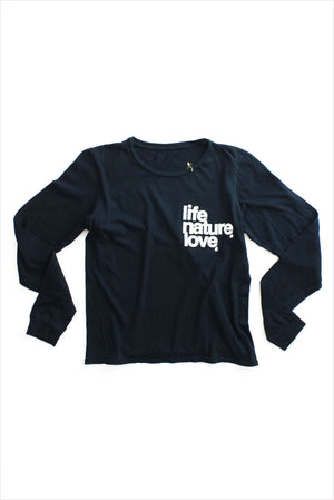 FREECITY Pocket Oldschool Long Sleeve Tee Squidink