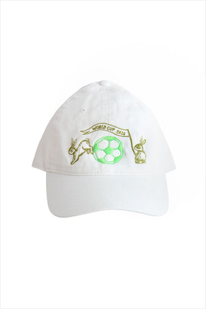 F&H World Cup Bunny Ball Cap White