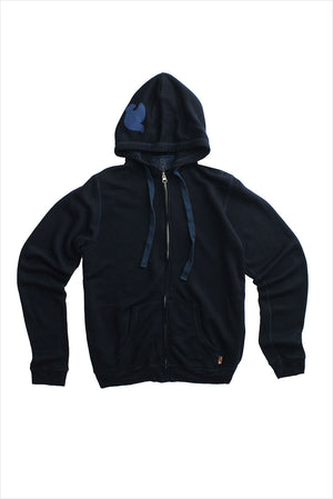 FREECITY Superfluff Lux Zip Hoodie Squids Blue