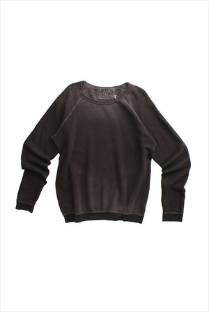FREECITY LNL Supervintage Raglan Sweatshirt Chocolate Rabbit