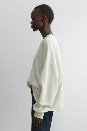 Rachel Comey Fonder Sweatshirt Dirty White