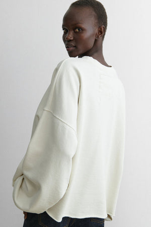 Rachel Comey Fonder Sweatshirt Dirty White