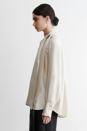Rachel Comey Tie Rite Top Butter