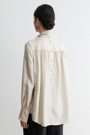 Rachel Comey Tie Rite Top Butter