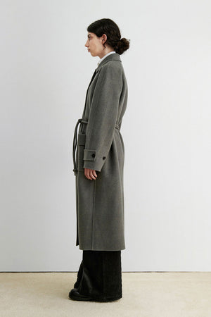 Rachel Comey Alves Trench Grey Melange