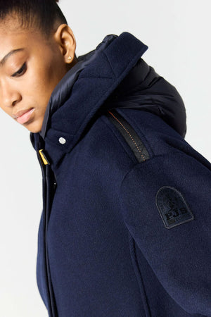 Parajumpers Petunia Woven Hooded Down Jacket Pencil