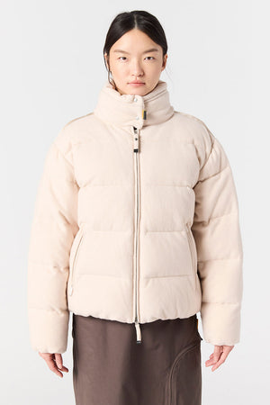 Parajumpers Pia Woven Down Jacket Moonbeam