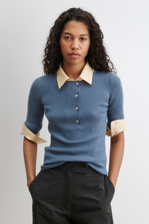 Rachel Comey Allery Henley Chambray