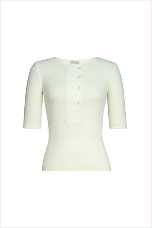 Rachel Comey Allery Henley Cream