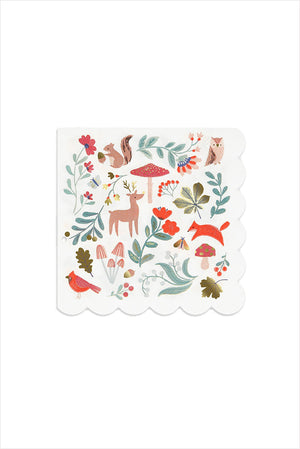 Winter Woodland Small Napkins