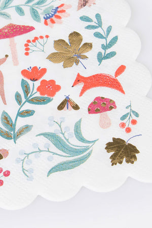 Winter Woodland Small Napkins