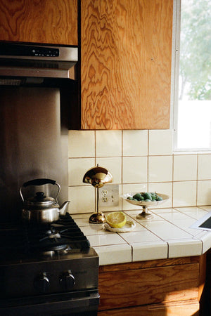 Flowerpot VP9 Rechargeable Table Lamp Brass