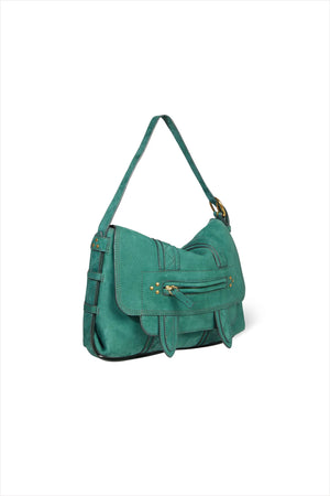 Jerome Dreyfuss Joe S Imprime Croco Emeraude