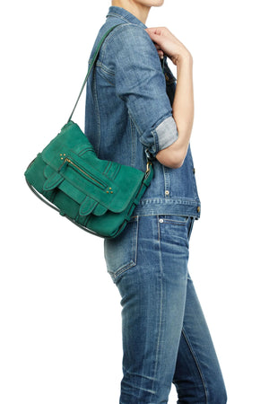 Jerome Dreyfuss Joe S Imprime Croco Emeraude