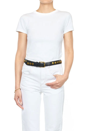Jerome Dreyfuss Ceinture Festival Noir Brass