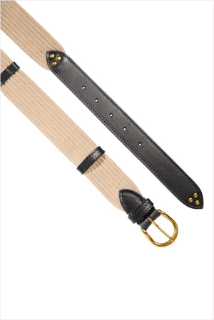 Jerome Dreyfuss Ceinture Sangle Belt Naturelle & Black