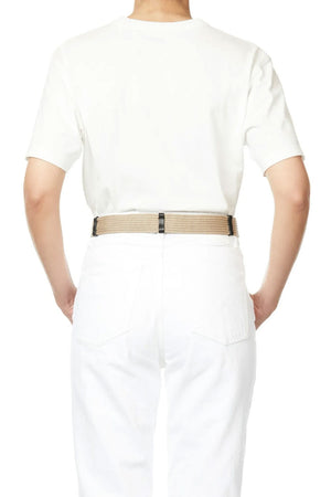 Jerome Dreyfuss Ceinture Sangle Belt Naturelle & Black