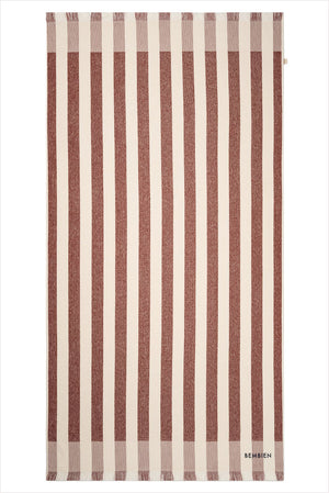 BEMBIEN Plage Towel Brown Stripe